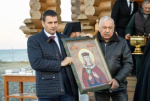 Деревянную часовню Храма во имя Святой Великомученицы Варвары открыли в поселке Киран по инициативе жителей